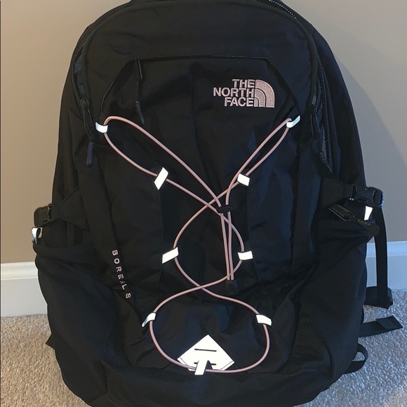 misty rose north face backpack